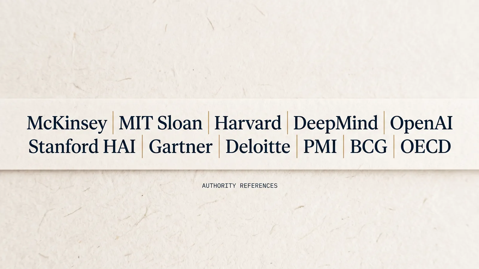 McKinsey・MIT Sloan・Harvard等の機関名を並べた権威性タイポグラフィ帯